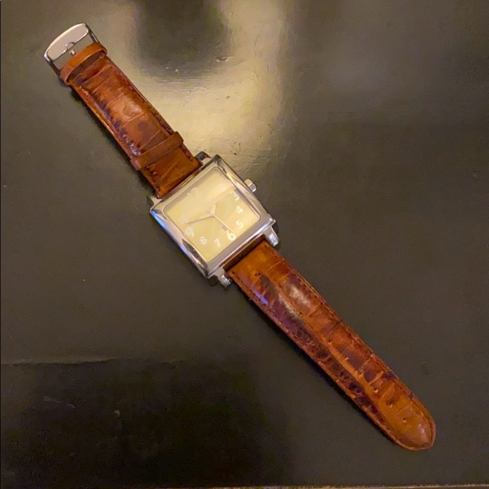 Silpada leather watch
